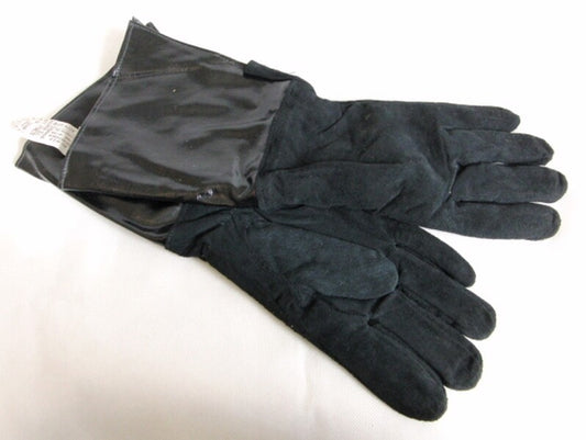 Suede Motorcycle Gloves 1988 Traffic Police Made in USSR Medium Vintage Soviet