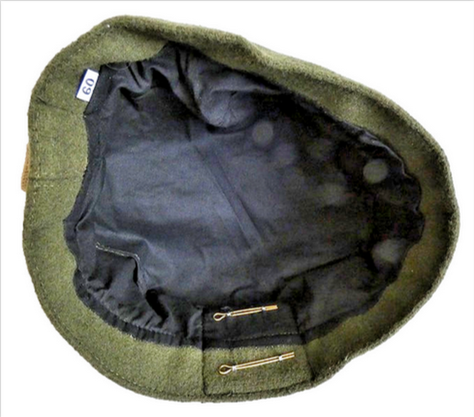 Scottish Tam O Shanter Tailored Hat Cap Bonnet Metal Badge RRS British Army 60 L-XL