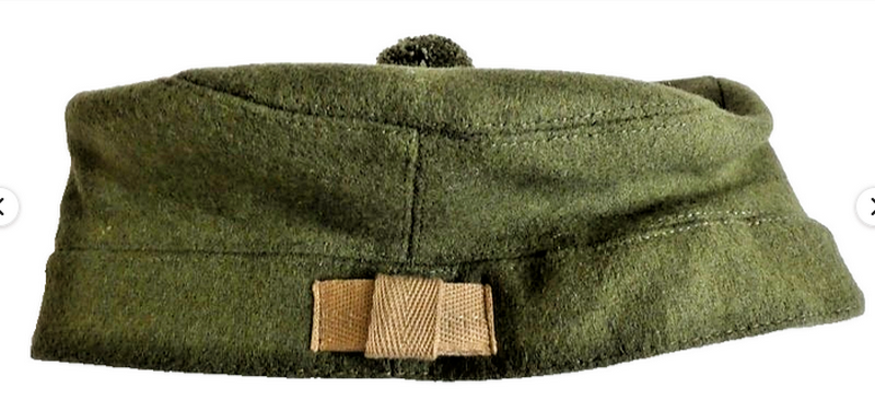 Scottish Tam O Shanter Tailored Hat Cap Bonnet Metal Badge RRS British Army 60 L-XL