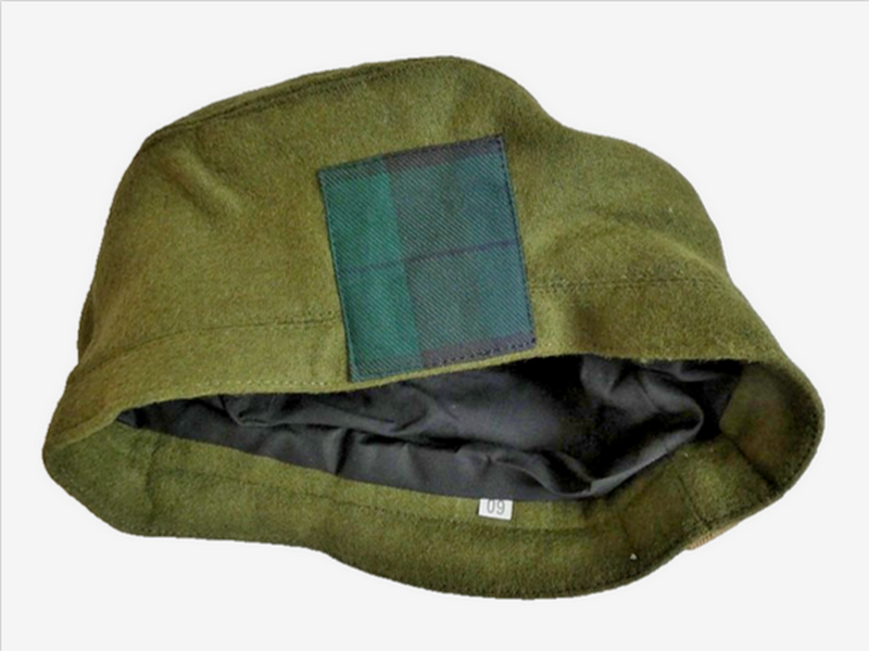Scottish Tam O Shanter Hat Bonnet Woolen Cap RRS British Army 60 L-XL Tailored