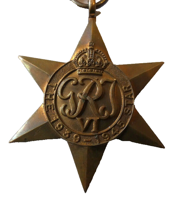 The 1939-1945 Star WW2 British Medal Genuine With Ribbon Full Size #1