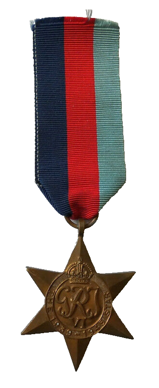 The 1939-1945 Star WW2 British Medal Genuine With Ribbon Full Size #2