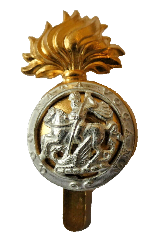 The Royal Northumberland Fusiliers British Army Cap Badge Slider 45 x25 mm