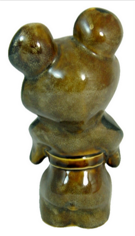 USSR 1980 Moscow Olympic Games Porcelain Mishka Bear Izolyator Plant Very Rare