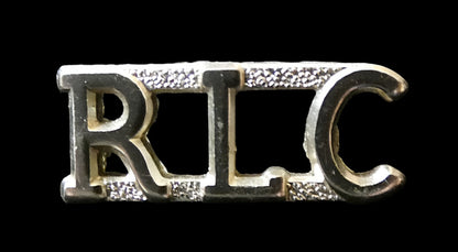 Royal Logistics Corps RLC Shoulder Title Badges British Military Issue