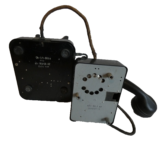 DeTeWe Deutsche Telephonwerk Rotary Dial Bakelite Telephone Vintage Original