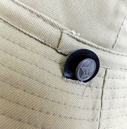 Soviet Army Afghanistan War Uniform Style Panama Hat with Metal Red Star Badge