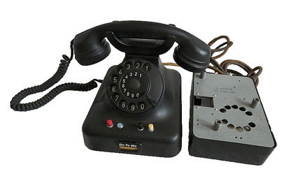 DeTeWe Deutsche Telephonwerk Rotary Dial Bakelite Telephone Vintage Original