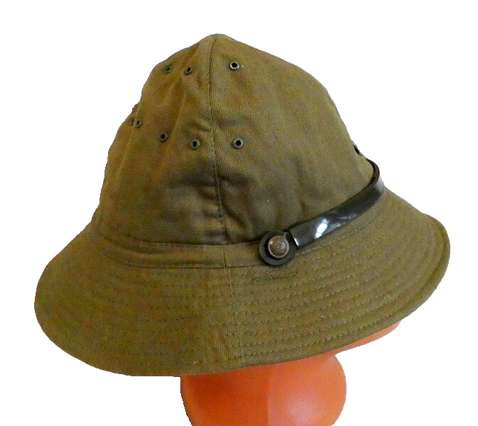 Soviet Russian Army Afghanistan War Panama Hat (58cm M) Steel Green Star Badge