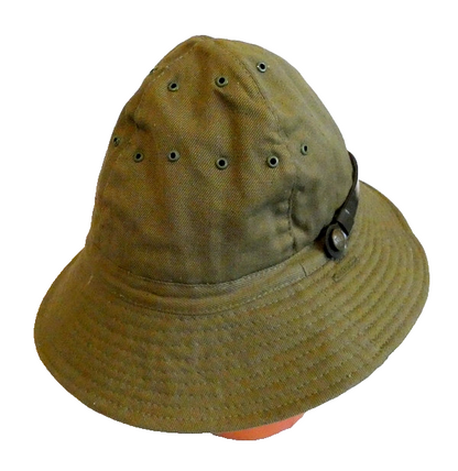 Soviet Russian Army Afghanistan War Panama Hat (58cm M) Steel Green Star Badge