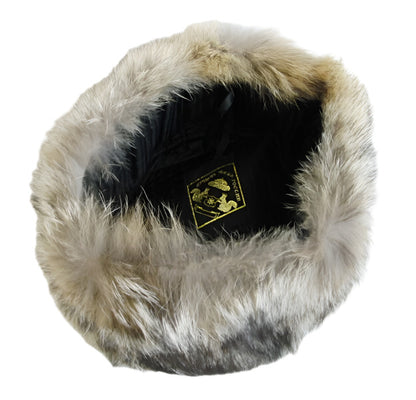 Genuine Russian Wolf Real Fur Ushanka Hat