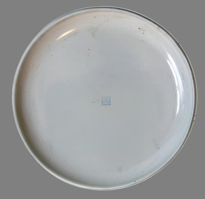 Days of Soviet USSR Culture in Poland 1972 Vintage Enamelled Metal Plate Stamped