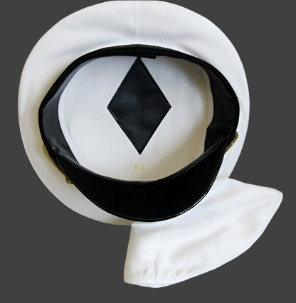 Real Russian Navy Officer Parade Visor Cap Hat USSR Badge 61cm L-XL Spare Cover