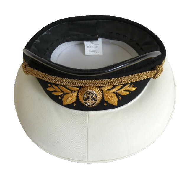 Original Russian Navy Honor Guard Company Visor Hat 