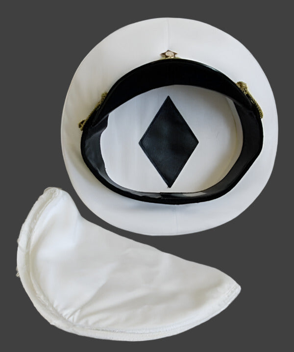 Real Russian Navy Officer Parade Visor Cap Hat USSR Badge 61cm L-XL Spare Cover