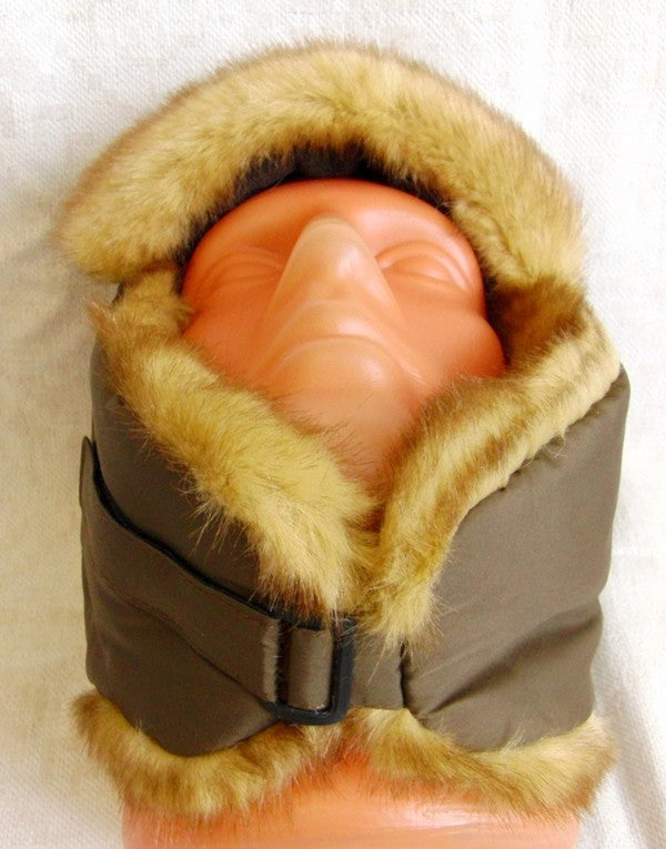 Genuine Russian Faux Marten Fur Winter Ushanka Hat