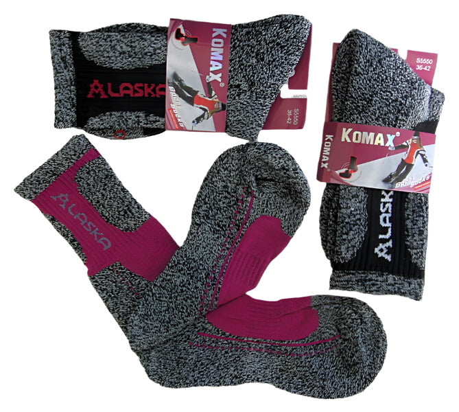 Womens Thermal Socks Sport Thick UK 6-8 EU 37-42 Wool 85% Angora 10%  Lycra 5%