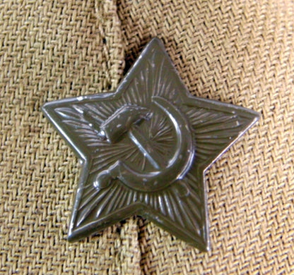 Soviet Russian Army Afghanistan War Panama Hat (58cm M) Steel Green Star Badge