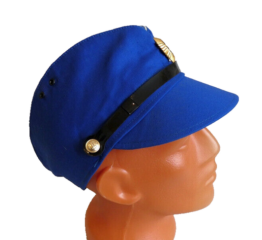 Original Soviet Russian Navy Officer Tropical Pilotka Cap with Removable Visor