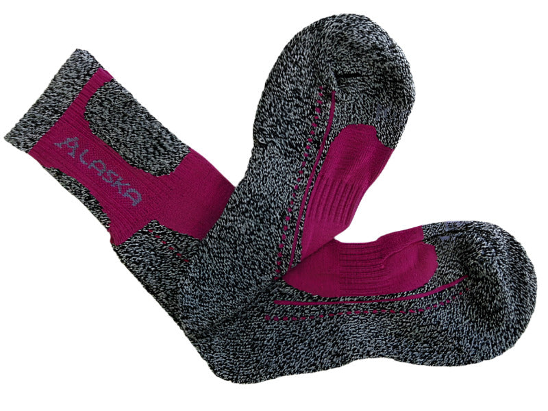 Womens Thermal Socks Sport Thick UK 6-8 EU 37-42 Wool 85% Angora 10%  Lycra 5%