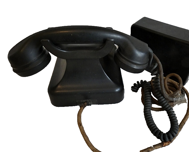 DeTeWe Deutsche Telephonwerk Rotary Dial Bakelite Telephone Vintage Original