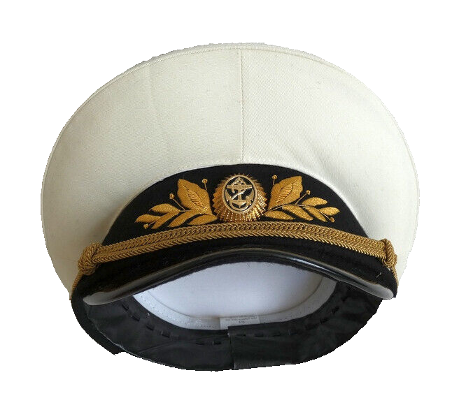 Original Russian Navy Honor Guard Company Visor Hat 