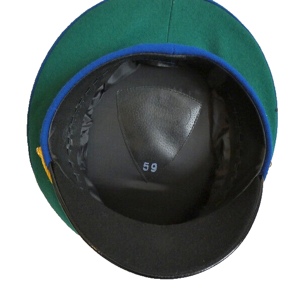 Original Russian FSB Border Guard Officer Visor Hat Peaked Cap Badge 59cm L New