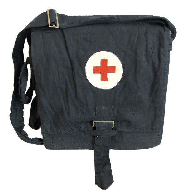 USSR Soviet Army Military Doctors Sanitary Medical Canvas Bag 1960s