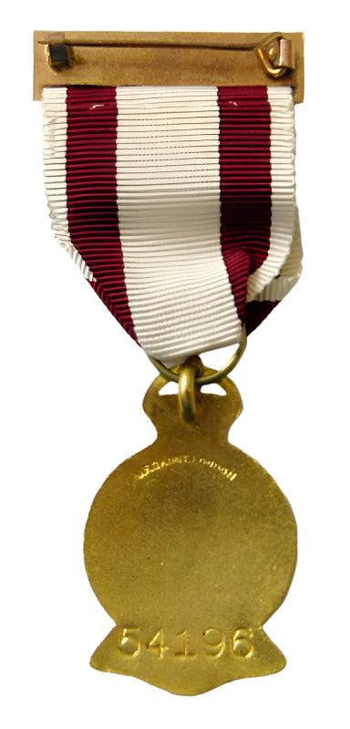 British Red Cross Society 3 Years Service Badge Medal #54196 