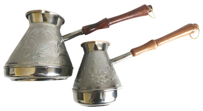 Copper Turk for Making Coffee Cezve Turka Made in Russia 400, 640 ml New