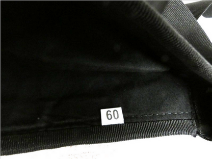 Glengarry Scottish Hat Highland Cap Dark Blue Pure Wool Bonnet Diced 60cm L-XL