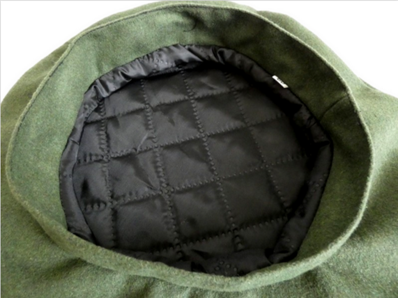 Men's Green Wool Scot Bonnet Scottish Trad. Highlander Tam Hat Kilt Beret 60 XL