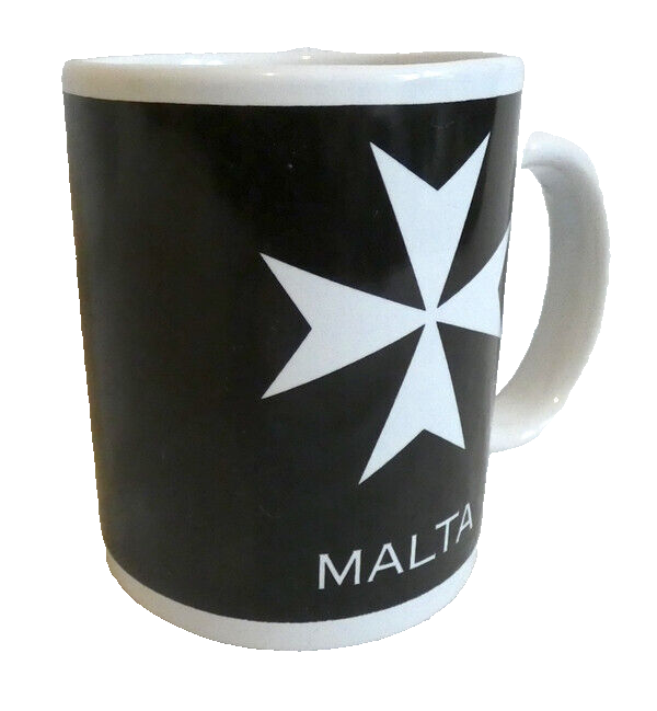 Malta Cross of St. John Tea Coffee Ceramic Cup 300ml