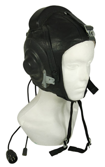 MiG Pilot Leather Summer Helmet Hat USSR Original 1990 57cm M Soviet Russian