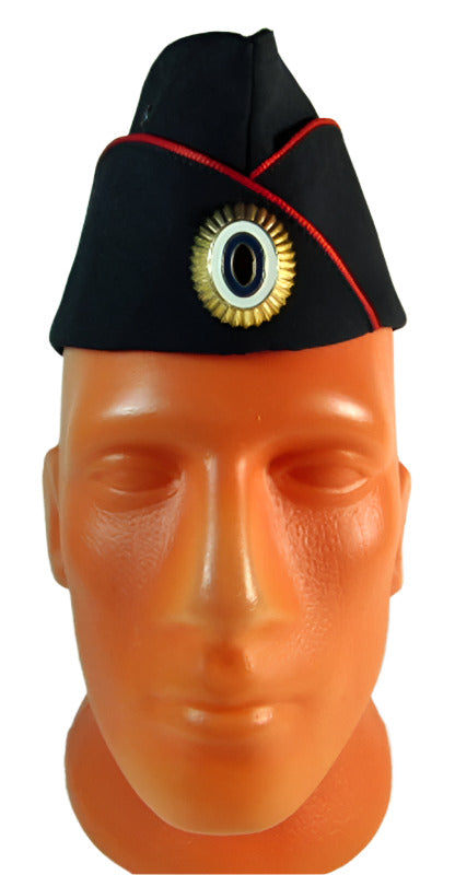 Original Russian Female Police Officer Pilotka Cap Hat with Badge - New Uniform