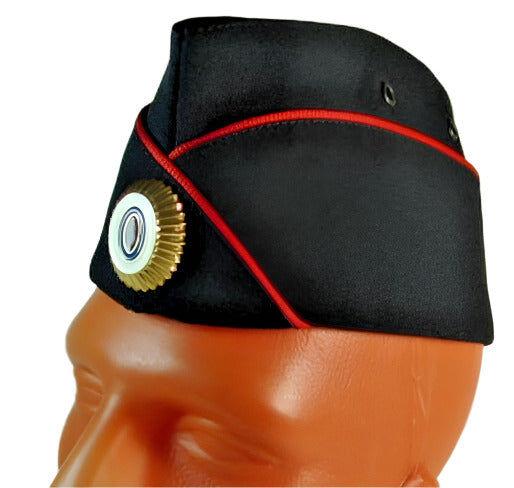 Original Russian Female Police Officer Pilotka Cap Hat with Badge - New Uniform