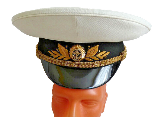 Original Russian Navy Honor Guard Company Visor Hat 