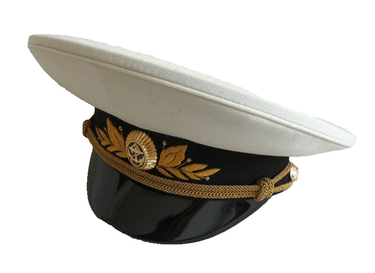 Original Russian Navy Honor Guard Company Visor Hat 