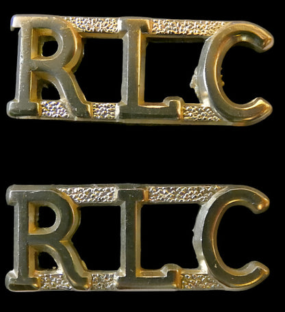 Royal Logistics Corps RLC Shoulder Title Badges British Military Issue