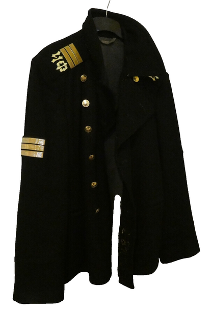 Russian Navy Pea Jacket, Top, Trousers, Telnyashka (sleeveless) Set 