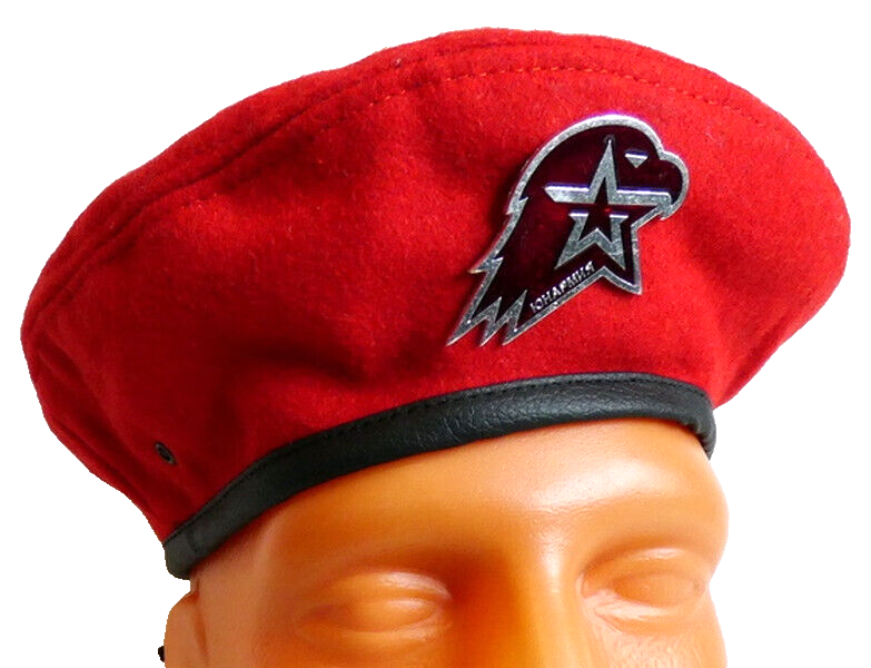 Russian Young Army Cadets National Movement Yunarmiya Beret with Metal Badge