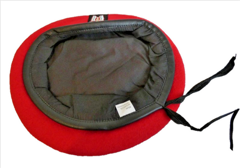 Wool Military Army Style Red Beret Cap Hat SAS Embroidered Badge New Top Quality
