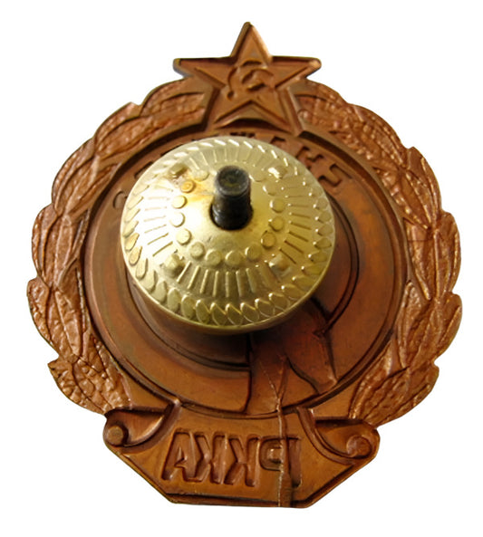 SNIPER RKKA - USSR Red Army Russian Metal Enamel Screw Badge Copy
