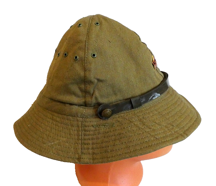 Soviet Russian Army Afghanistan War Panama Hat (58cm M) Metal Red Star Badge