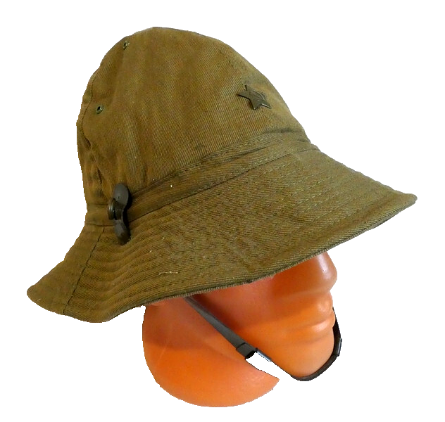 Soviet Russian Army Afghanistan War Panama Hat (58cm M) Steel Green Star Badge