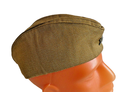 Soviet Russian Army WW2 Great Patriotic War VOV Pilotka Cap Red Green Star Badge