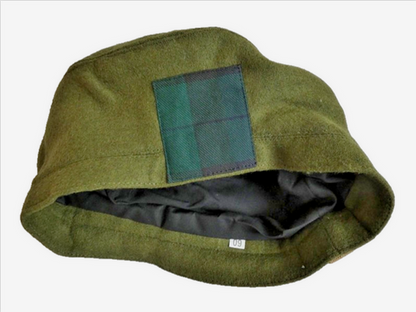 Scottish Tam O Shanter Hat Bonnet Woolen Cap RRS British Army 60 L-XL Tailored