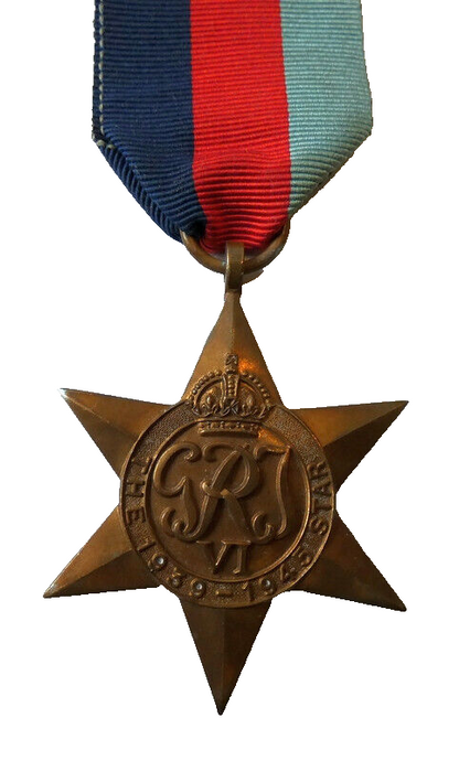 The 1939-1945 Star WW2 British Medal Genuine With Ribbon Full Size #2