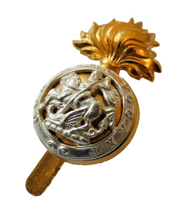 The Royal Northumberland Fusiliers British Army Cap Badge Slider 45 x25 mm