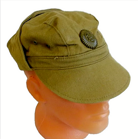 USSR Soviet Russian Army Officer Afghanistan War Unif Cap Hat 56cm S Field Badge